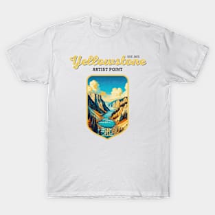 USA - NATIONAL PARK - YELLOWSTONE - Yellowstone Artists Point -38 T-Shirt